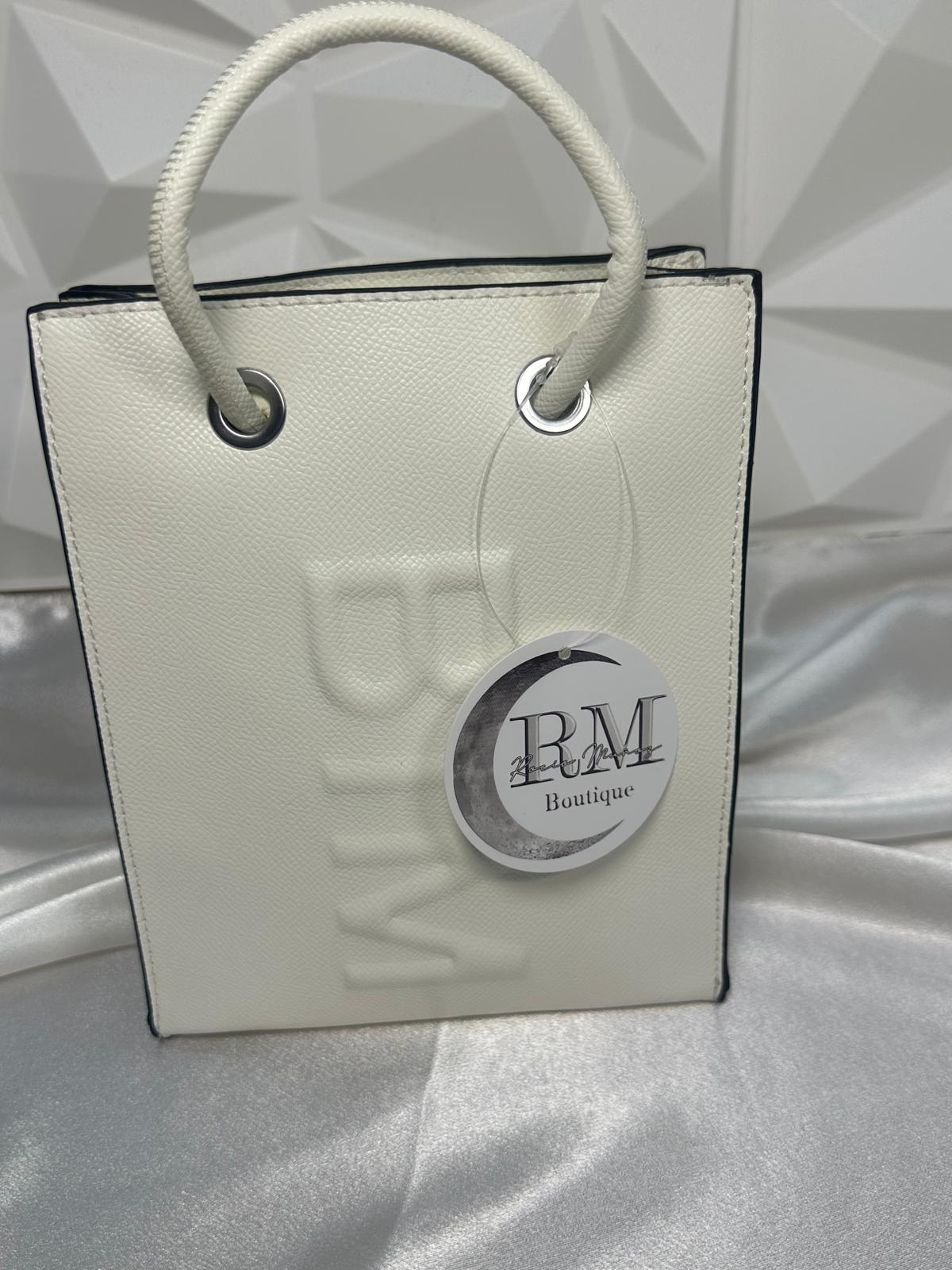 Bolso BIM blanco.