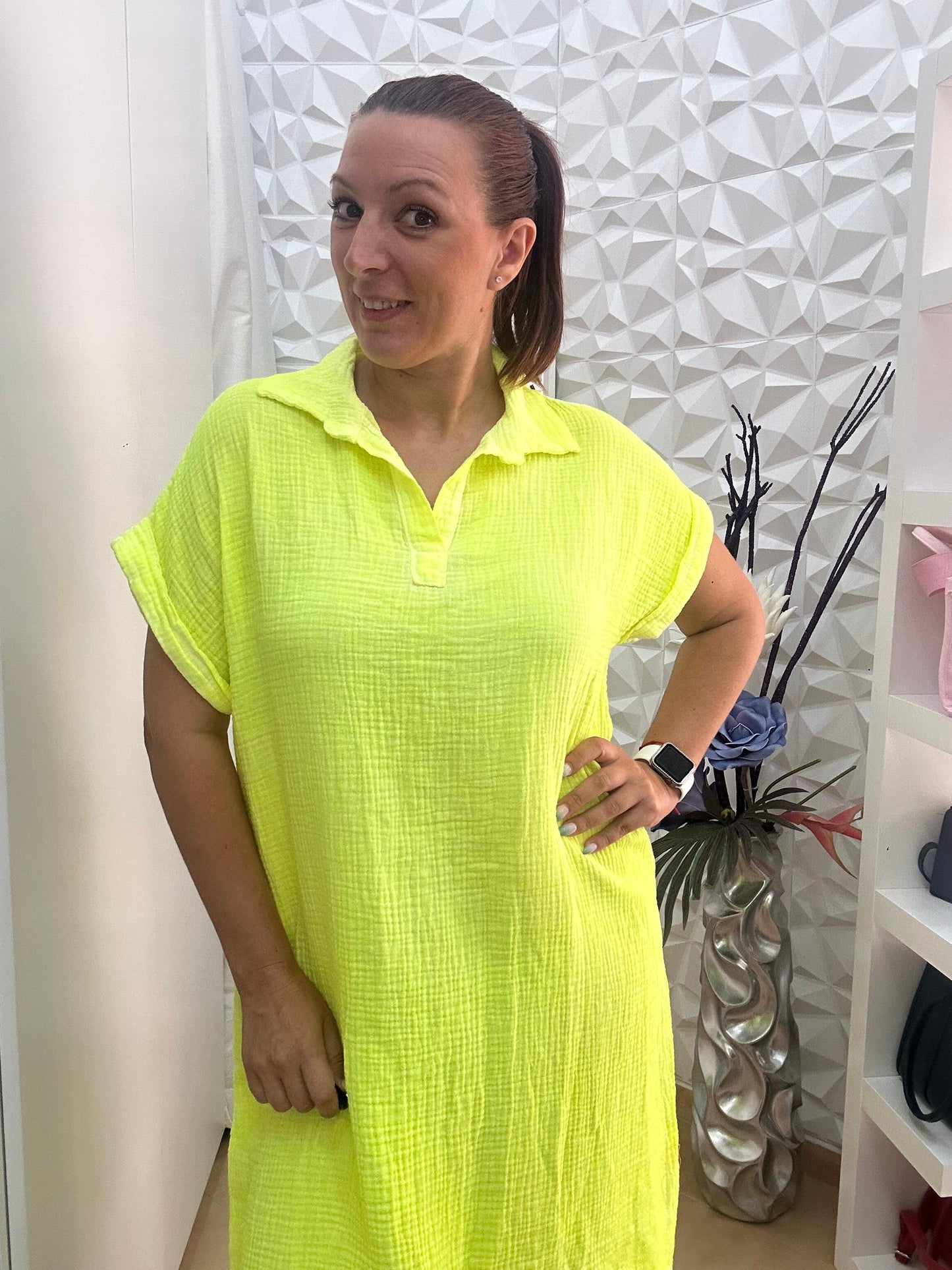 CAMISA BAMBULA AMARILLA