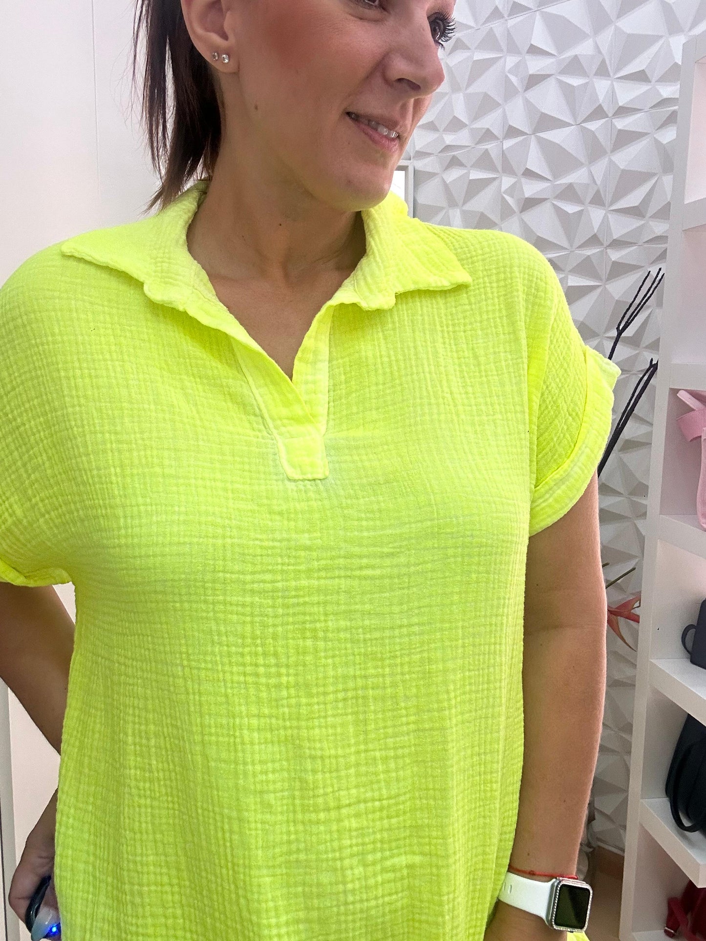 CAMISA BAMBULA AMARILLA