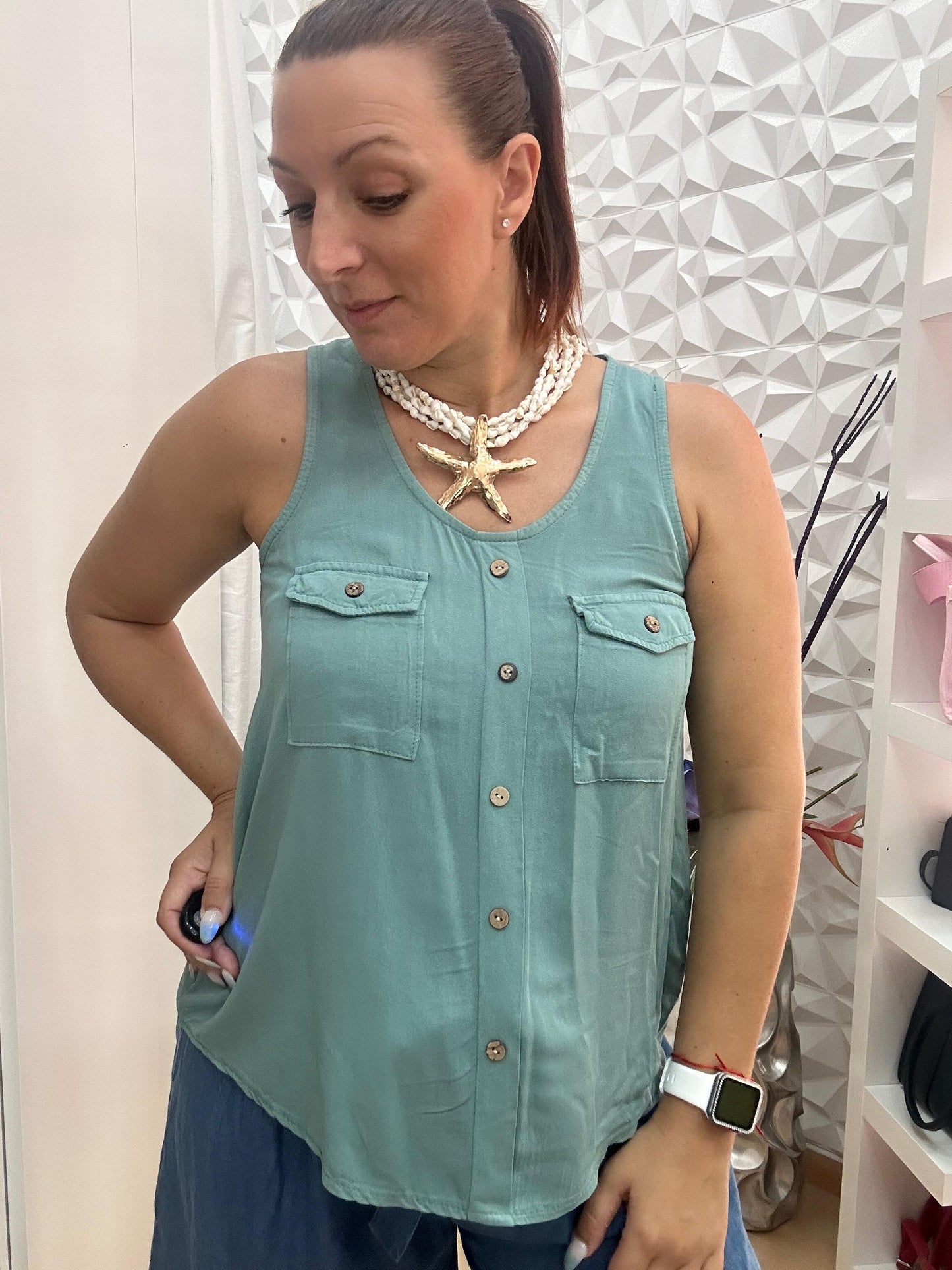 BLUSA VERDE