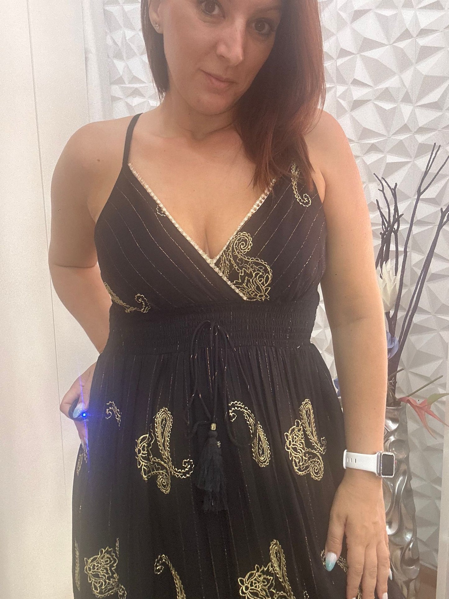 VESTIDO INDU NEGRO