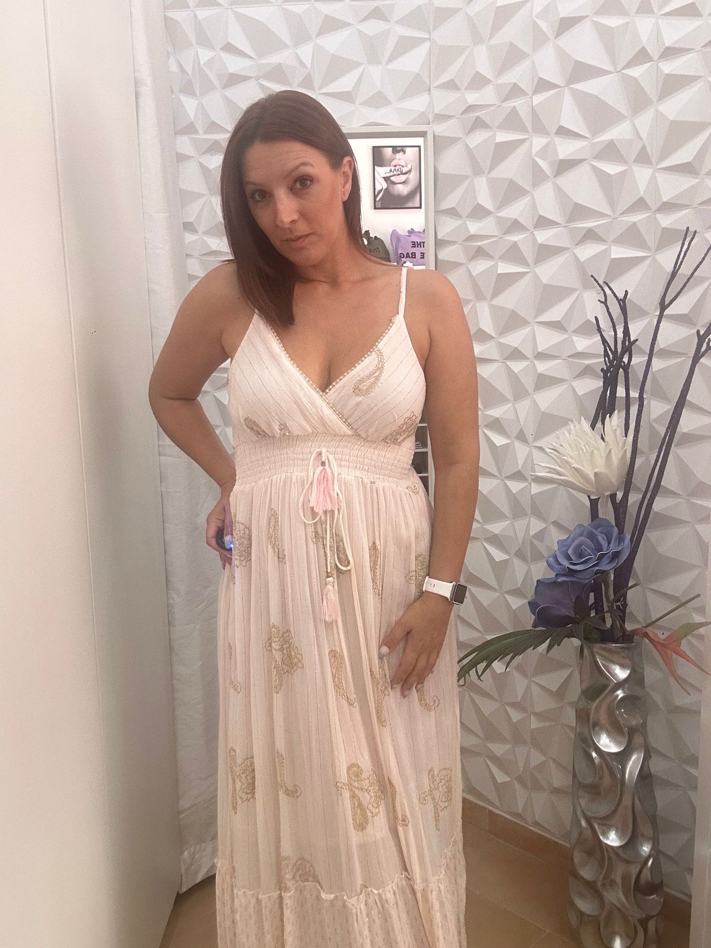 VESTIDO INDU ROSA