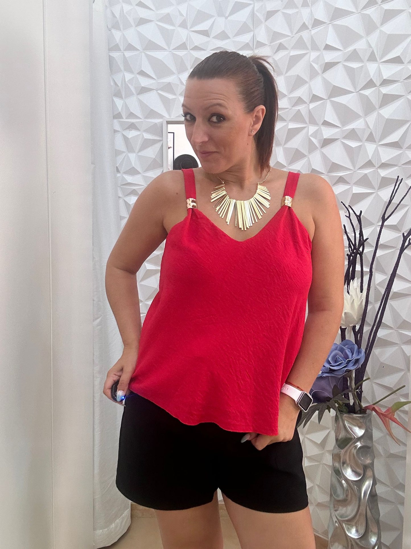 TOP ROJO.