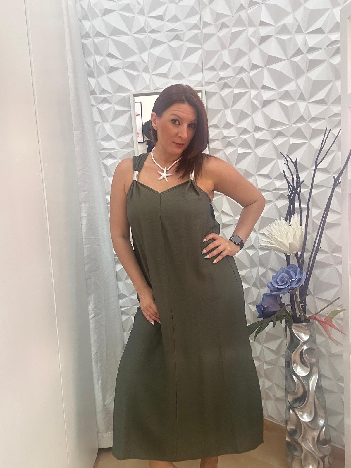 VESTIDO KAKI