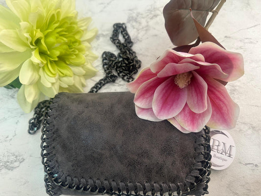 Bolso cadena Gris