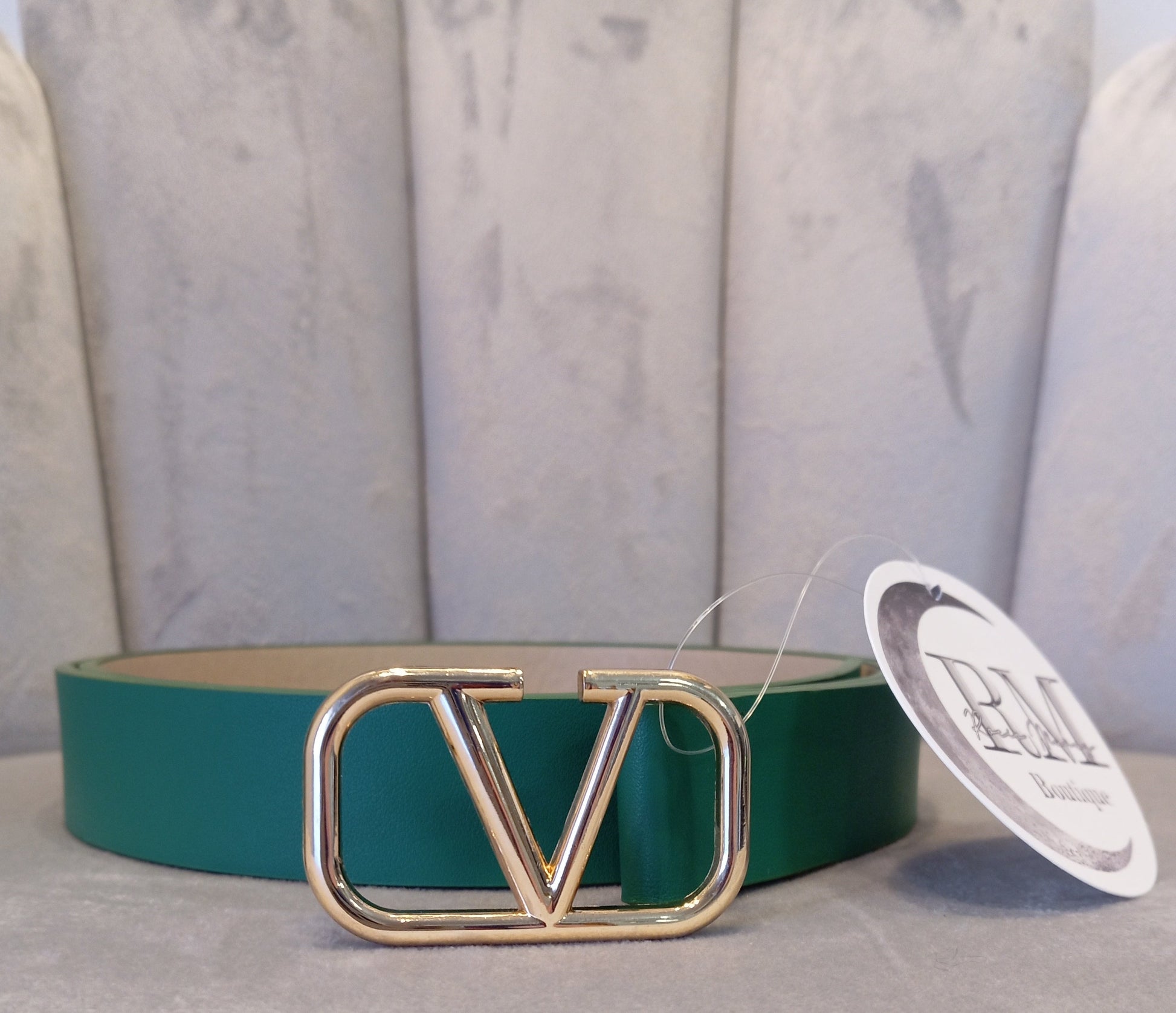 CINTURON VERDE ANDALUCIA "V" - R.M. BOUTIQUE