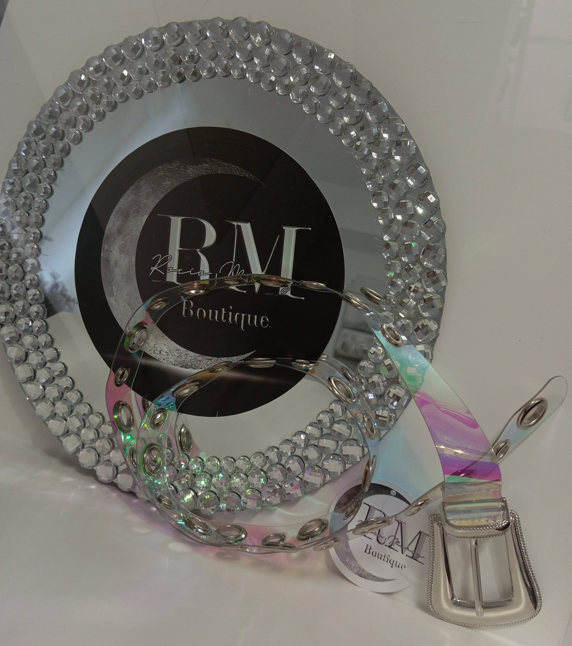 CINTURON TRANSPARENTE. - R.M. BOUTIQUE