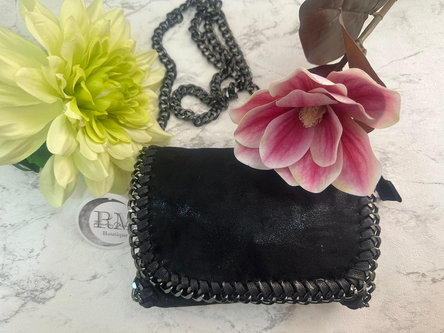 Bolso cadena negro