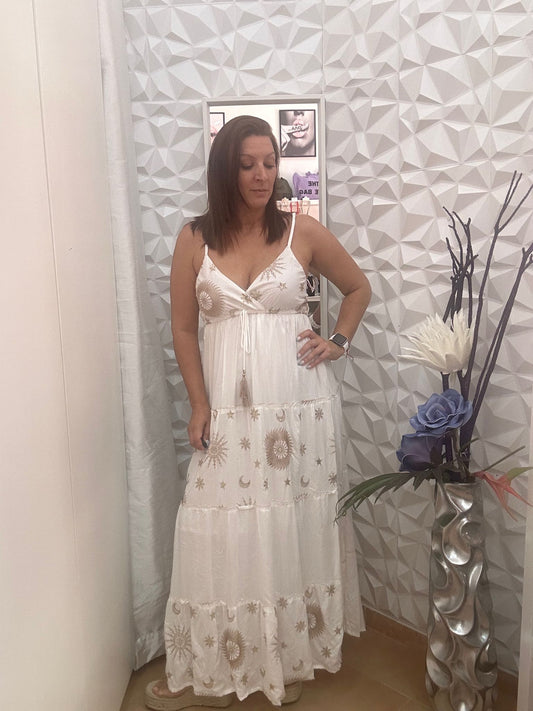 VESTIDO INDU BLANCO