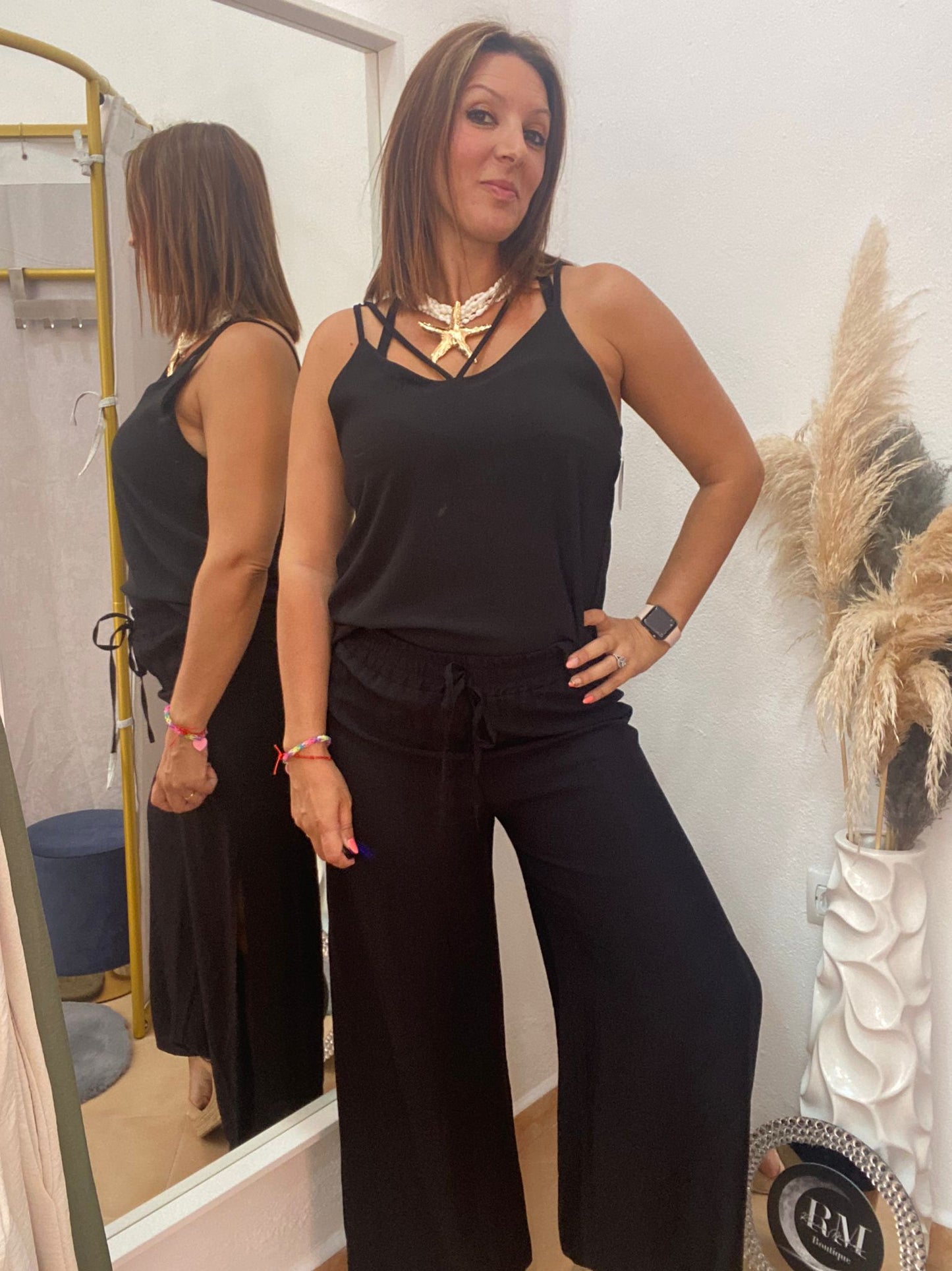 PANTALON APERTURA NEGRO