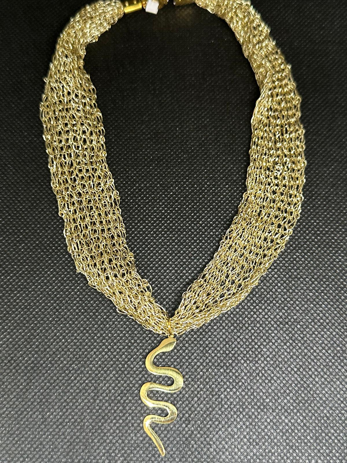 Collar serpiente
