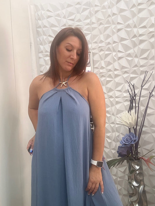 VESTIDO ESTRELLA AZUL.